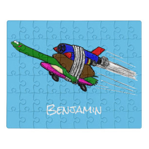 Flying tortoise jigsaw puzzle
