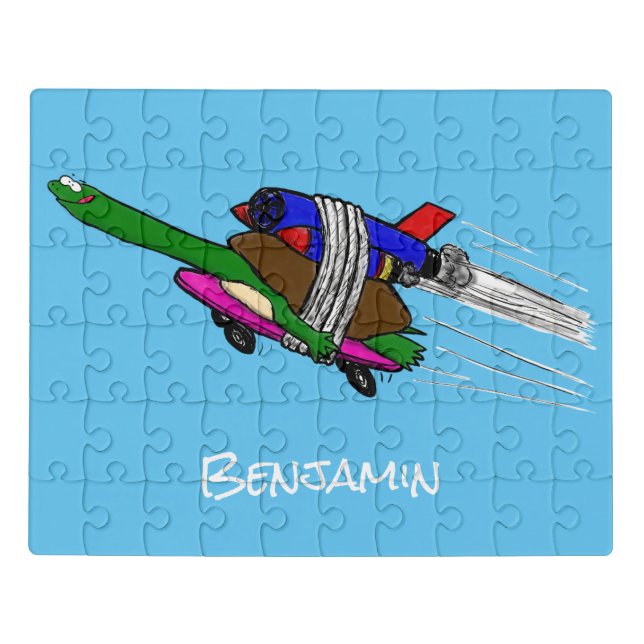 Flying tortoise jigsaw puzzle (Puzzle Horizontal)