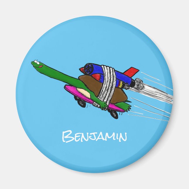 Flying tortoise magnet (Front)