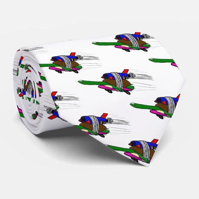 Flying tortoise neck tie (Rolled)