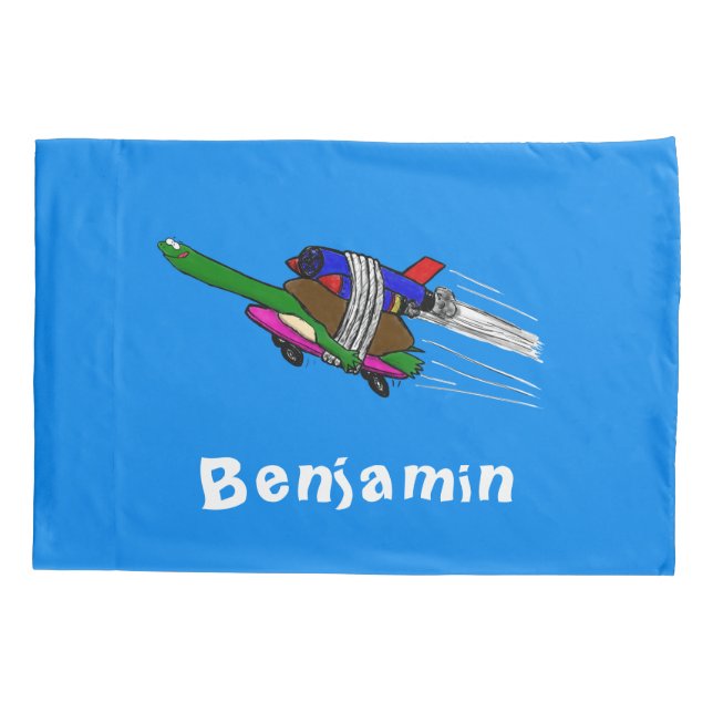 Flying tortoise pillow case (Back)