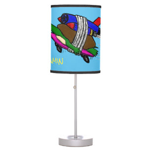 Flying tortoise table lamp