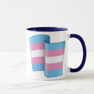 Flying Trans Pride Mug