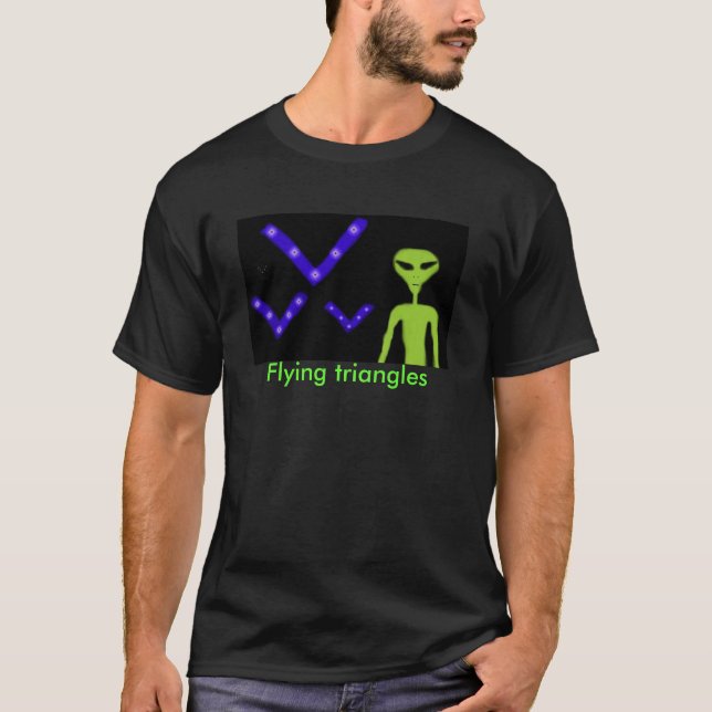 Flying triangles T-Shirt (Front)