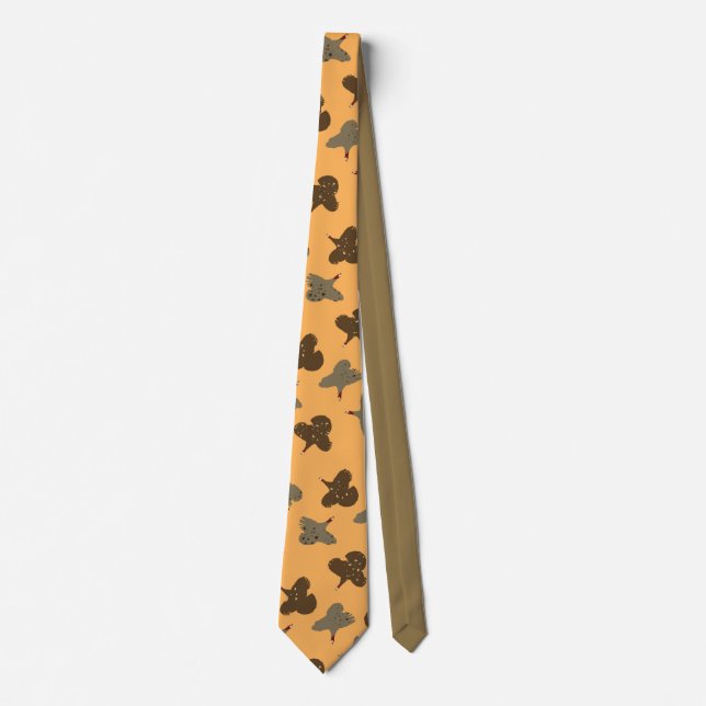 Flying Turkey Neck Tie (Front)