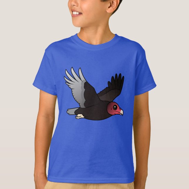 Flying Turkey Vulture T-Shirt (Front)
