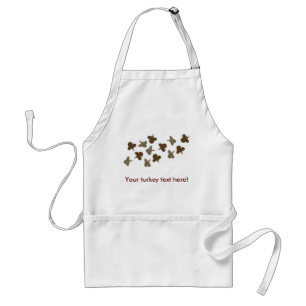 Flying Turkeys Adult Apron