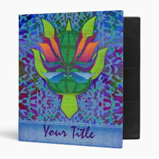 Flying Turtle Customizable 1" Art Binder