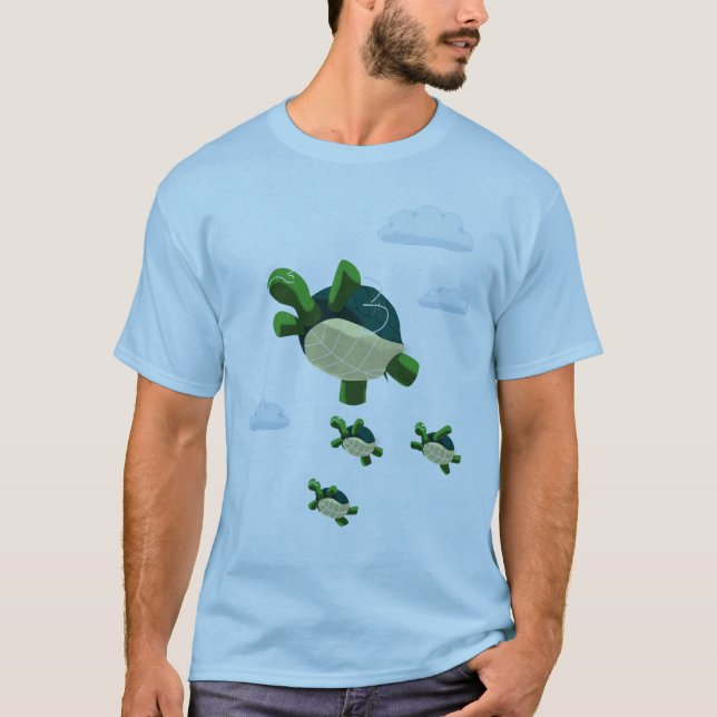 Flying turtle T-Shirt (Front)