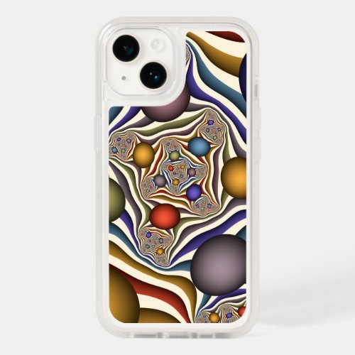 Flying Up Colorful Modern Abstract Fractal Art OtterBox iPhone 14 Case