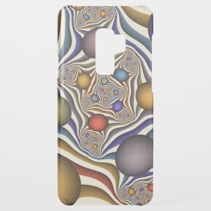 Flying Up, Colorful, Modern, Abstract Fractal Art Uncommon Samsung Galaxy S9 Plus Case