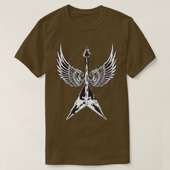Flying V  T-Shirt (Design Front)