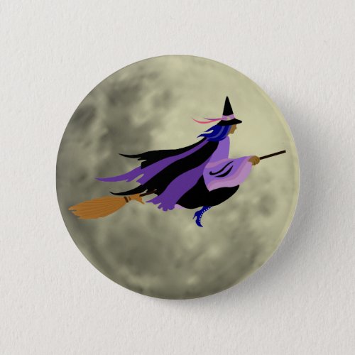 Flying Witch Button