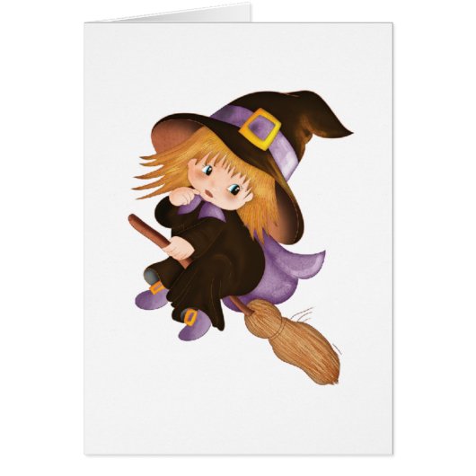 Flying Witch Cards (Front)