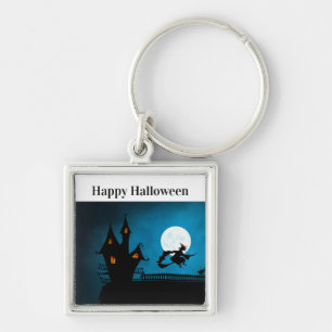 Flying Witch Keychain