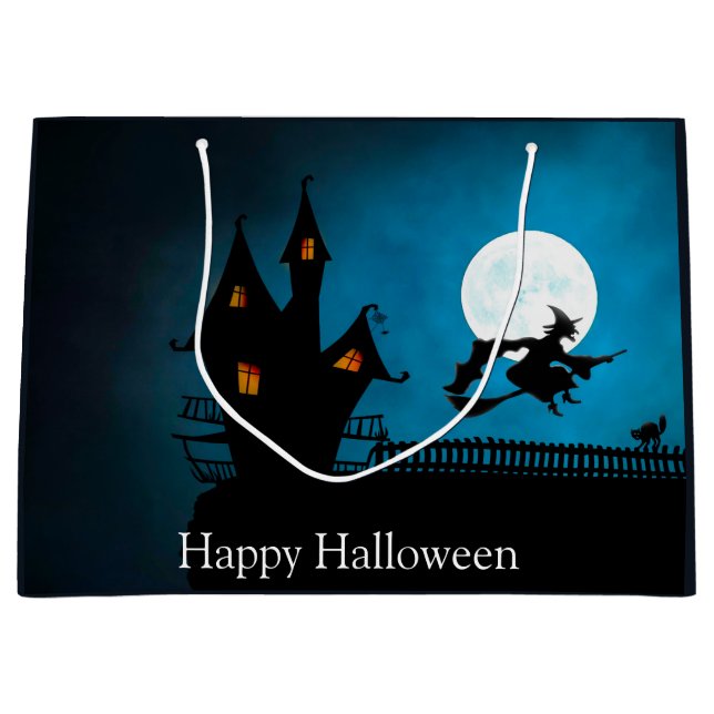 Flying Witch Large Gift Bag (Front)