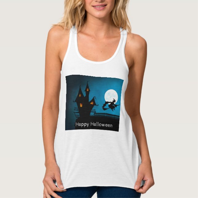 Flying Witch Tank Top (Front)