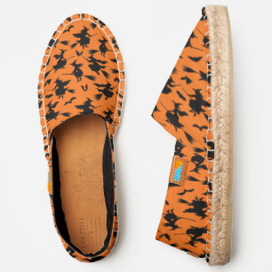 Flying Witches Pattern Espadrilles