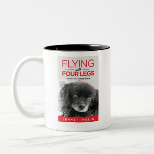 Flying with Four Legs Two_Tone Coffee Mug