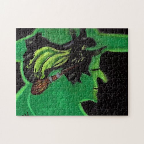 FLYING WIZARD OF OZ WICKED WITCH JIGSAW PUZZLE