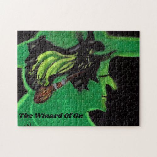 FLYING WIZARD OF OZ WICKED WITCH JIGSAW PUZZLE