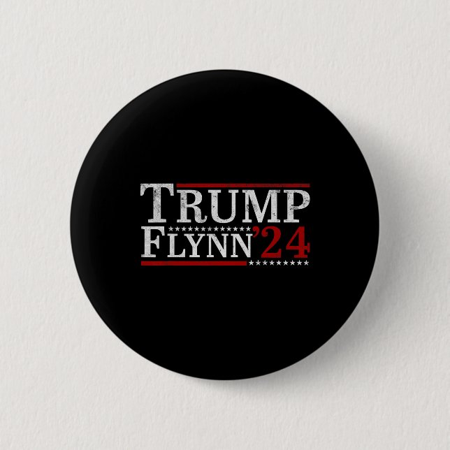 Flynn 2024 Vice President Take American Back Men W Button (Front)