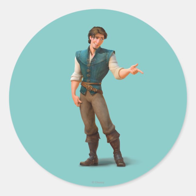 Flynn Classic Round Sticker (Front)