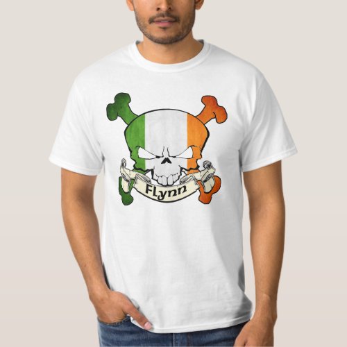 Flynn Irish Skull T_Shirt