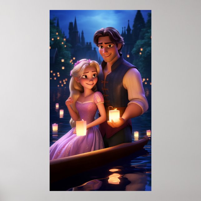 Flynn & Rapunzel's Wall Poster (Front)