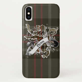 Flynn Tartan Lion iPhone X Case
