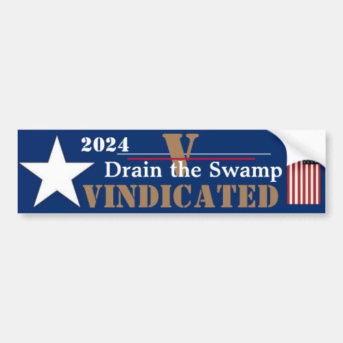 Flynn Vindicated Bumper Sticker