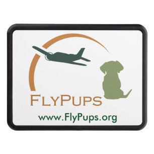 FlyPups Trailer Hitch Cover