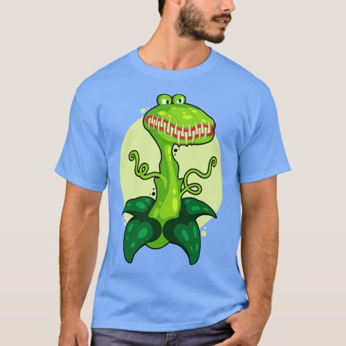 Flytrap toon Illustration Crocodile T_Shirt