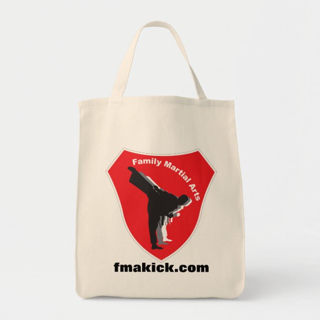 FMA logo, fmakick.com Tote Bag (Front)