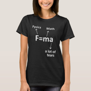 Fma Science Idea Physicist Math Physics T-Shirt