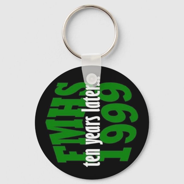 FMHS Class of '99 Reunion Keychain (Front)