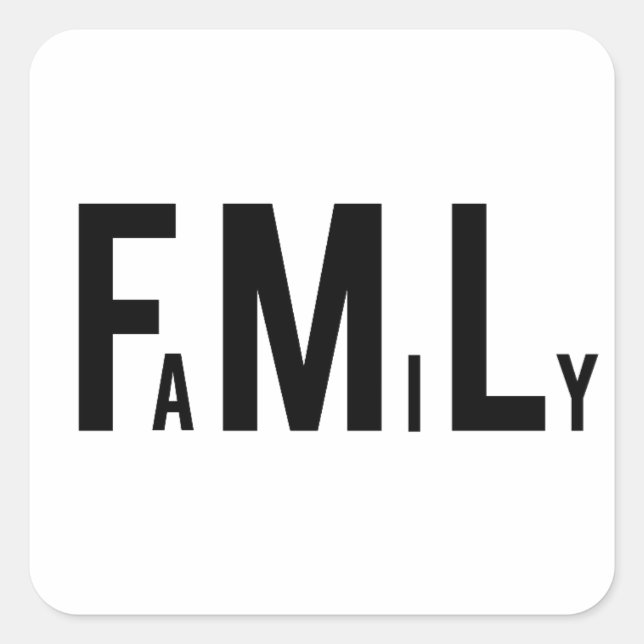 FML Family Stickers (Front)