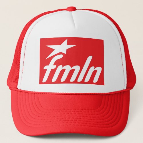 fmln el salvador trucker hat