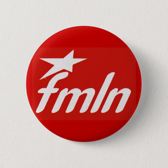 FMLN PINBACK BUTTON (Front)