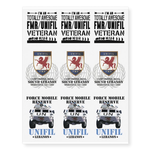 FMR Totally Awesome Temporary Tattoos (Front)