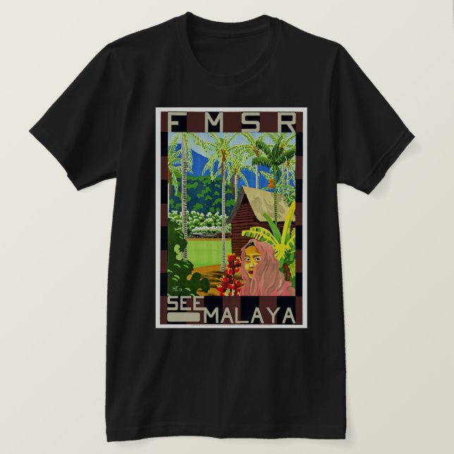 FMSR See Malaya T-Shirt (Design Front)