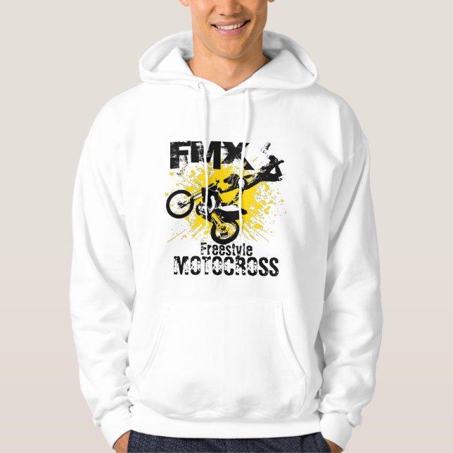 FMX Motocross freestyle hoodie (Front)