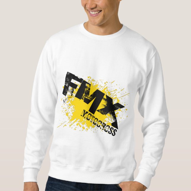 FMX Motocross long sleeve Sweatshirt (Front)