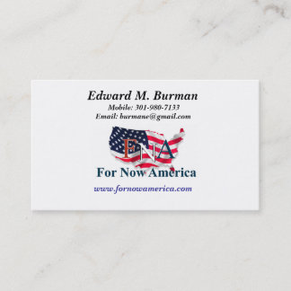 FNA Ed Burman Business Card