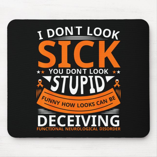 Fnd Functional Neurological Disorder Apparel I Don Mouse Pad (Front)