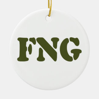 FNG CERAMIC ORNAMENT