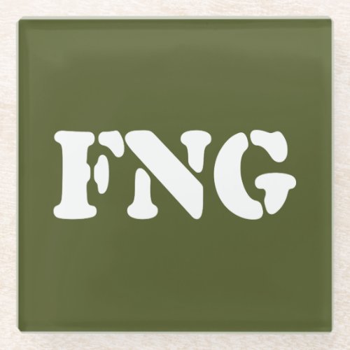 FNG GLASS COASTER