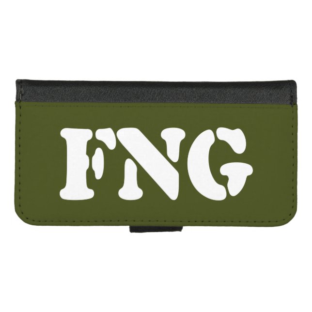 FNG iPhone WALLET CASE (Front (Horizontal))