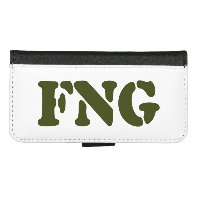 FNG iPhone WALLET CASE (Front (Horizontal))