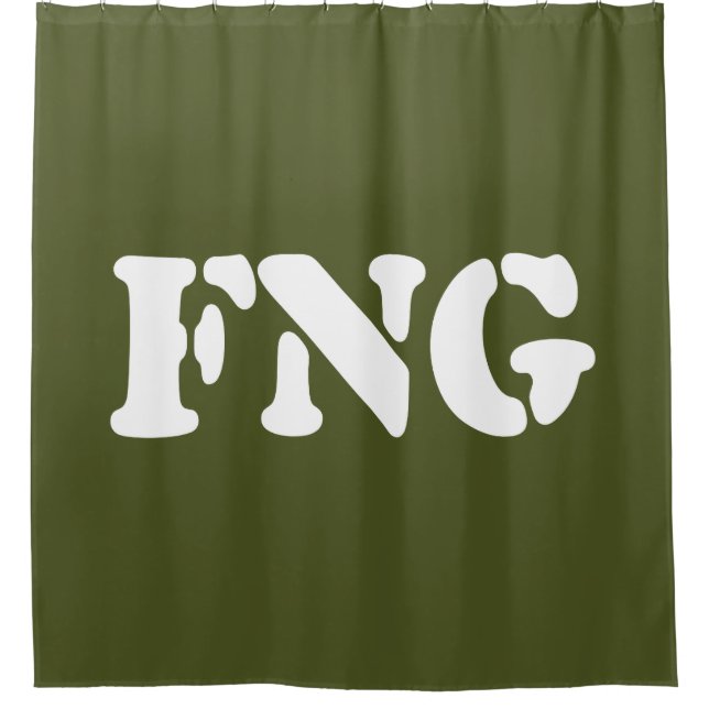 FNG SHOWER CURTAIN (Front)